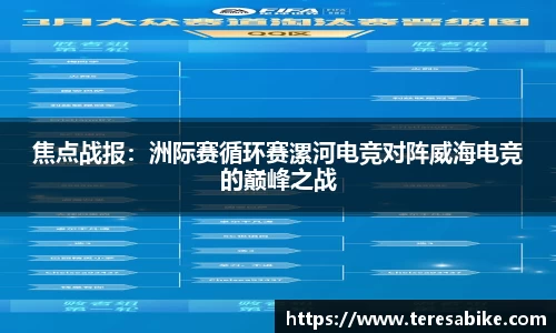 焦点战报：洲际赛循环赛漯河电竞对阵威海电竞的巅峰之战